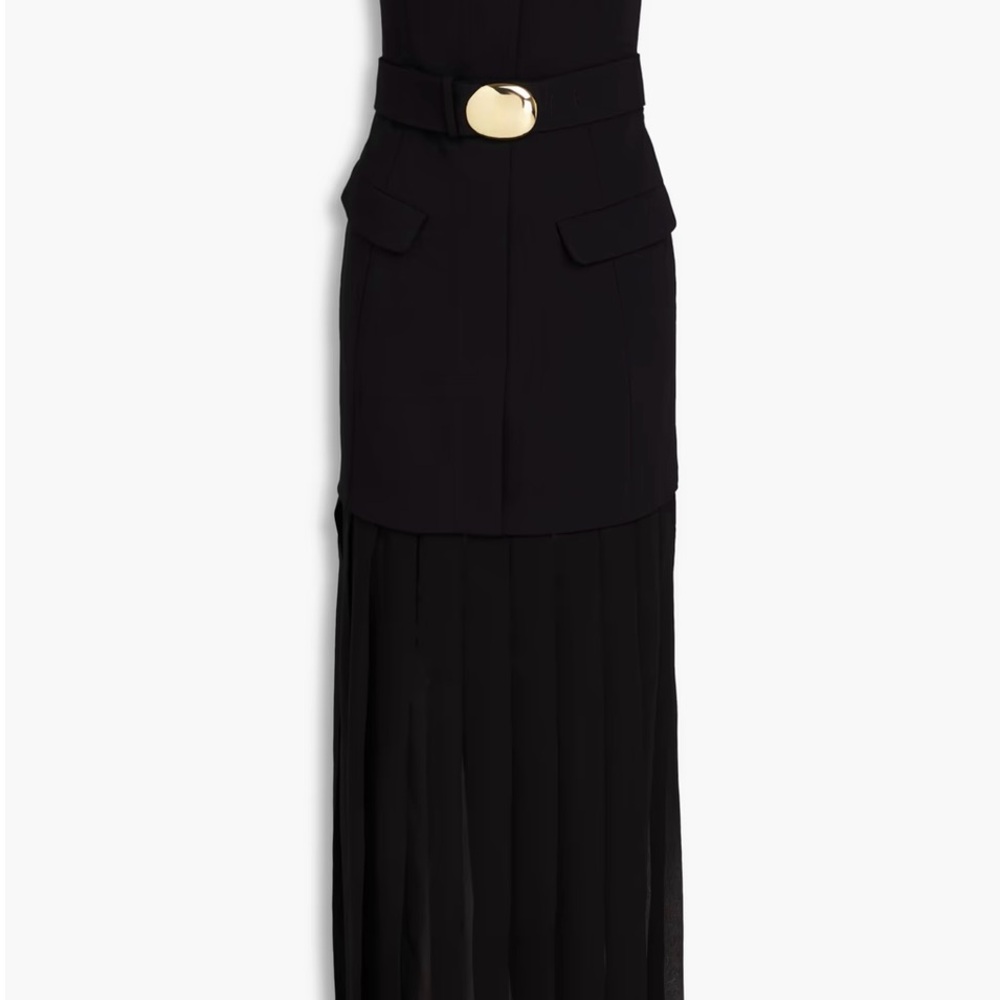 NICHOLAS Black Strapless Belted Dress - Picture 2 of 11